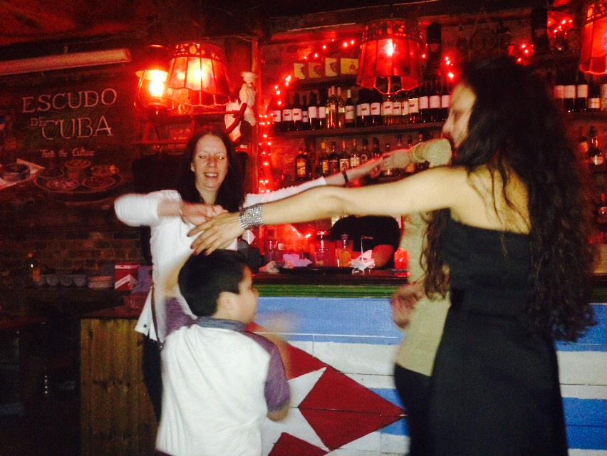 The family was around as well to celebrate the new year's eve last night..this is why we are a family run restaurant