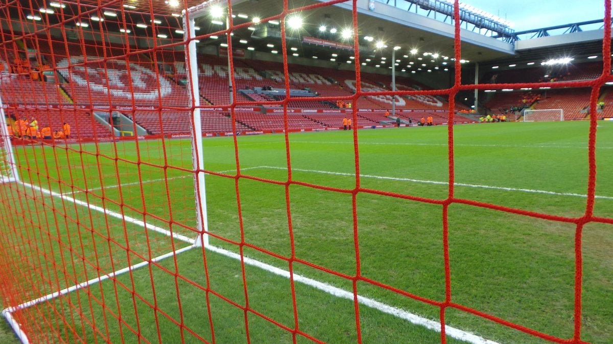 LFC's tweet photo. PHOTOS: Anfield is ready for #LFC's first game of 2015... http://t.co/P5J4FswA0V