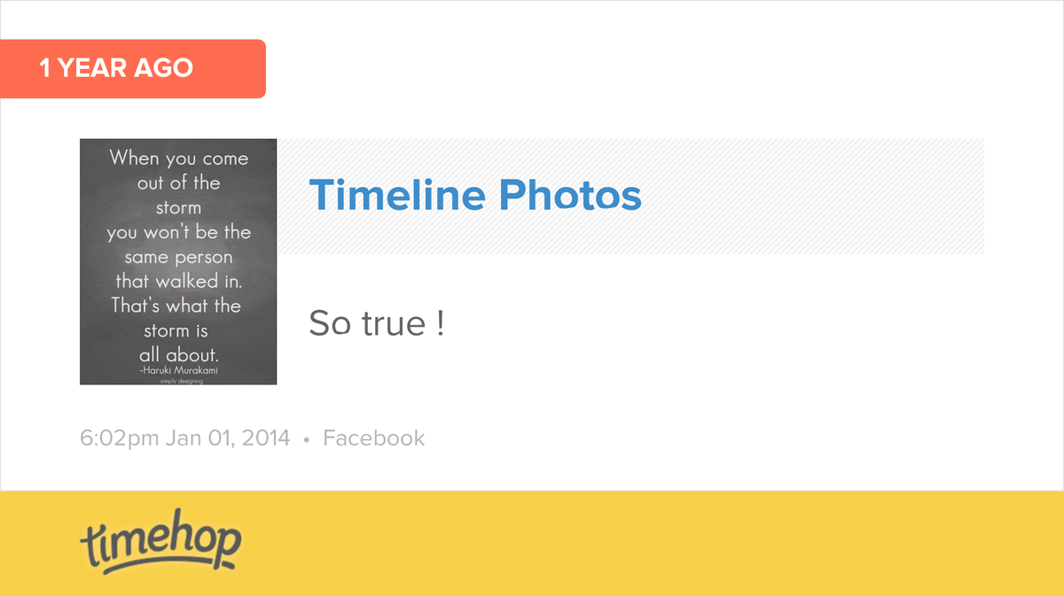 ladwakart's tweet image. Exactly 1 year ago today! (via @timehop) timehop.com/c/fl:102030364…