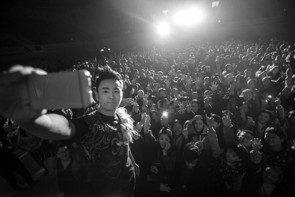 magicdaly's tweet photo. Celabrating the new year with 5000 audience in the stadium last night! http://t.co/FpxhFSFMMs