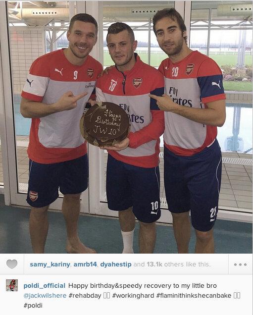 \" Happy Birthday Jack Wilshere of Arsenal..  