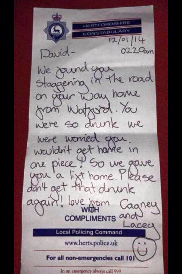 GabbyLogan's tweet photo. “@henryfraser0: Greatest police response ever! http://t.co/9Bzx8Ga40I” brilliant.