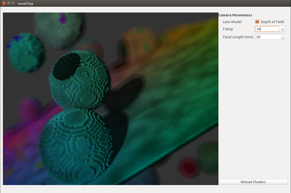 Xmas pet project: another voxel renderer! github.com/joesfer/voxelT… - WIP mostly for fun. Total #MagicaVoxel wannabe.