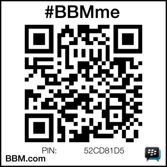 #BBMme PIN:52CD81D5
pin.bbm.com/52CD81D5