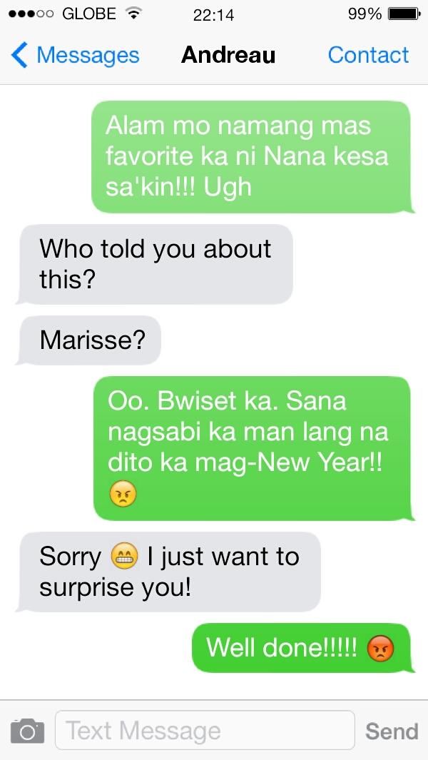 lengsungit's tweet photo. #AZtexts #4: NEW YEAR PART 1
(AKA PAANO NAGCELEBRATE ANG #TEAMREF) #TSIB http://t.co/tsqxCnemmY