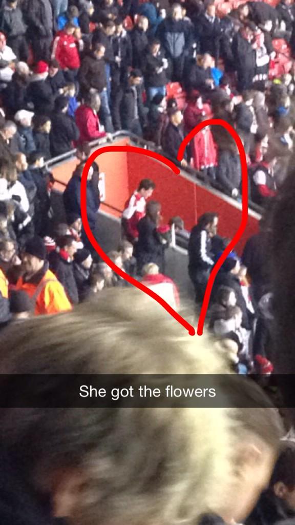 sfckelly's tweet photo. Well done @_timcorn you done it! Hope she agreed to a date? #goodlucktim #saintsfc http://t.co/BZ4IWPOsQT