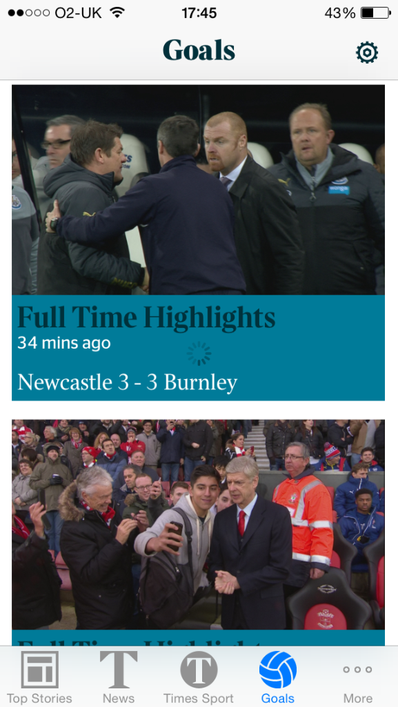 TimesSport's tweet photo. Watch: #timesgoals galore in full-time highlights on the app now ► http://t.co/2G8XkOVD0C http://t.co/wtv2Bac50g