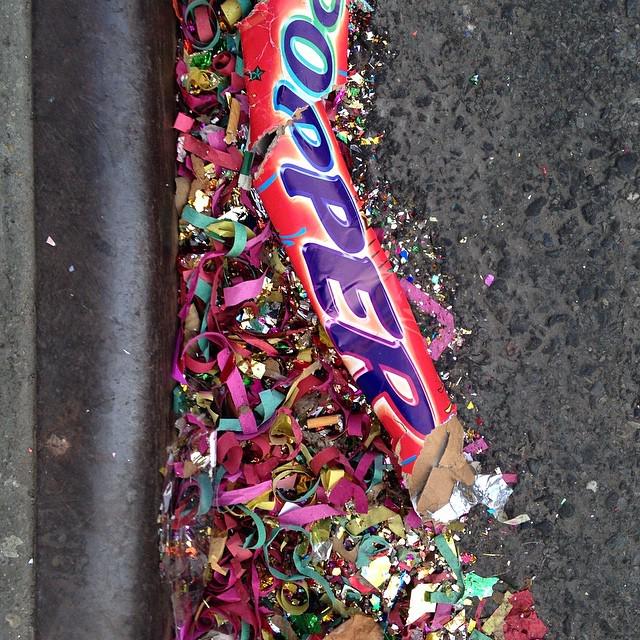 The streets of #brooklyn are filled with confetti - Happy New Year!!! The winner of our ... ift.tt/1B9MxbV