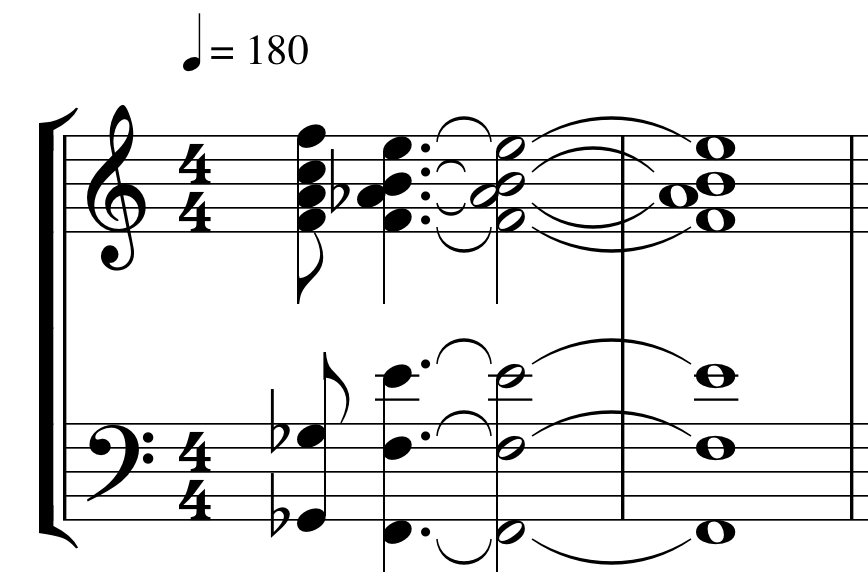 カワイヒデヒロ ガキ使 笑ってはいけない の効果音 デデーン のtab譜を貼ってる方を見かけたけど音違うのでは と思ったので鍵盤verを貼る ストリングスとかシンセブラスの音でやるとそれっぽく聞こえます Http T Co Wuzuotz77d