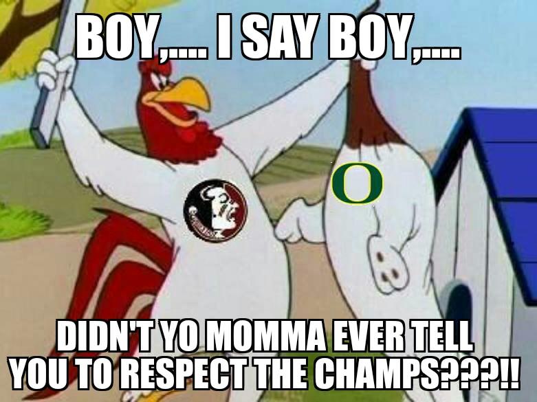 Pboyz4's tweet photo. "@garyjniles: @Pboyz4 Thanks For Following. It's game day!! Go Noles #BeatTheDucks #FSUFollowTrain" LESS THAN 4HRS!! http://t.co/rtvIC35GBS