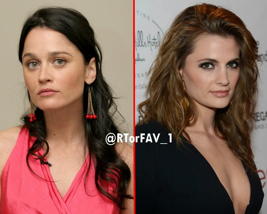 REQUESTED
RT for Robin Tunney 
FAV for Stana Katic