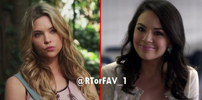 RTorFAV_1's tweet photo. REQUESTED
RT for Hanna Marin 
FAV for Mona Vanderwaal http://t.co/544pwbluAO