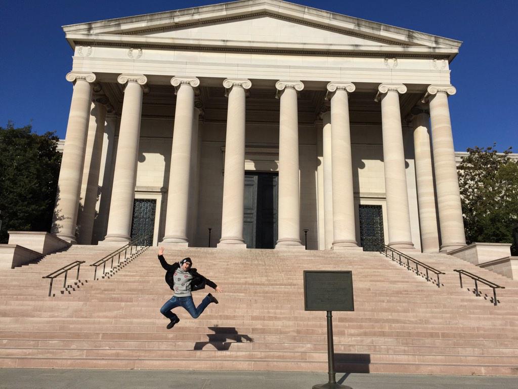 Chris is visiting museums in DC to start off the new year!