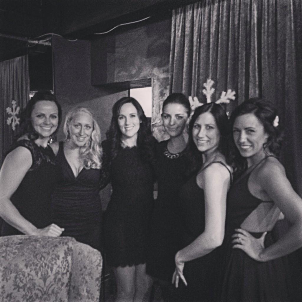 SlimSzcz's tweet photo. The girls at the the team Christmas party the other night ❤️ #ImportLove #DinamoMinsk http://t.co/aEr4qfjr5J