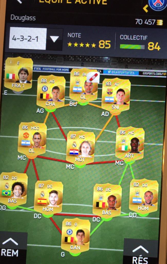 fifa1521's tweet image. My Team