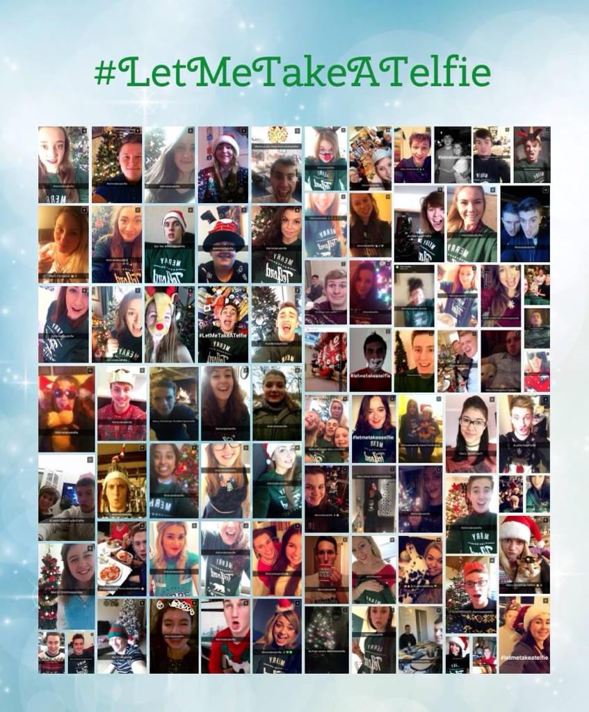 TelfordHall1's tweet photo. @LoughboroughSU happy new year from Telford Hall, check out our #letmetakeatelfie collage from Christmas Day! http://t.co/VcFpgegM9R