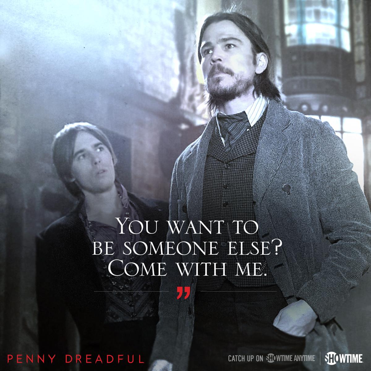 These two. 
#TroubleAhead
#FeelingDreadful 
#PennyDreadful