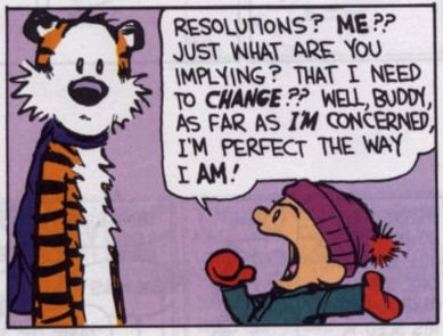 #CalvinAndHobbes wish you a Happy New Year! <a href="/VegNews/">VegNews</a> #2015 #eatnomeat #GoVegan #vegan #Veganuary #crueltyfree