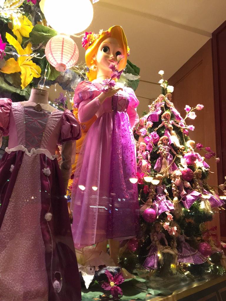 パリのディズニーはラプンツェルいっぱい！ ラプンツェルでできた
