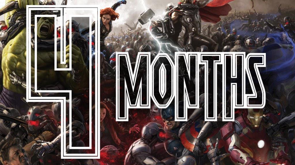 'AVENGERS: AGE OF ULTRON' releases exactly FOUR MONTHS from now!