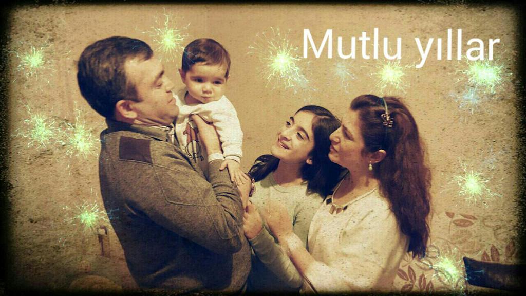 Selahattin amca ve ailesi.