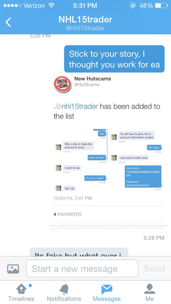 BostonGoons's tweet image. This guy needs to stopped. Get his name out there @HutScams @nhl15trader