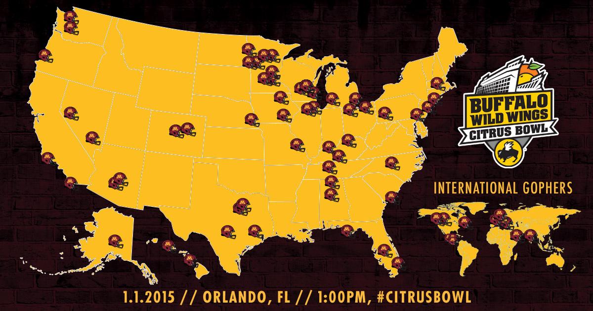 GopherFootball's tweet photo. Thank you again to the fans near &amp; far who cheered us on today. There were #Gophers all over the globe. #CitrusBowl http://t.co/UH8TTBixGP