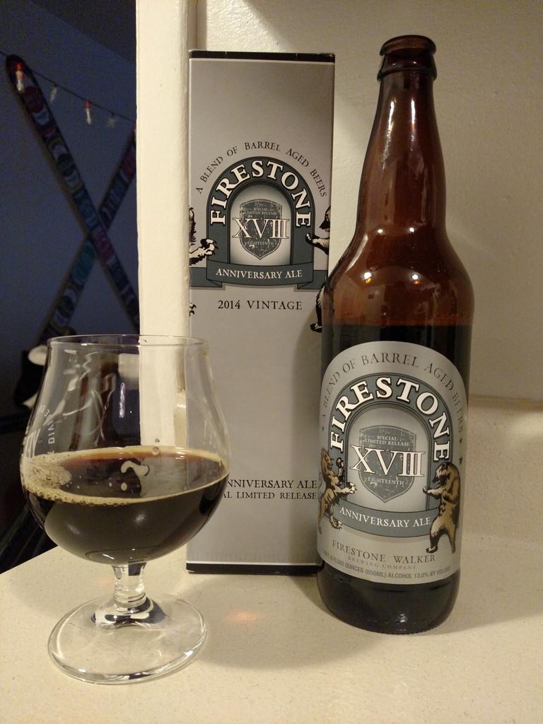 cornerstarbeer's tweet photo. First beer of #2015 from @FirestoneWalker is going to be a tough act to follow. #craftbeer #happynewbeer http://t.co/VdiocCcvkC