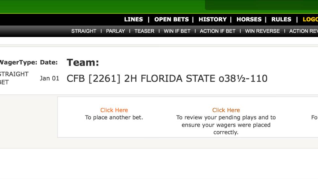 thevegascapper's tweet image. Grabbing the 2h over in ORE/FSU game. FSU D is gassed and FSU O will score. GL- #VCAP