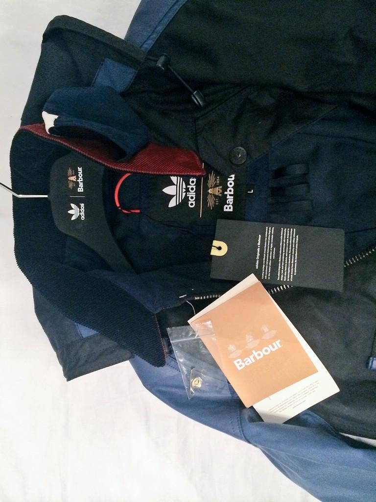 samwhealey's tweet photo. My new year treat to myself. 
Cheers @stuarts_london 
#adidasxbarbour http://t.co/KvKACnoktw