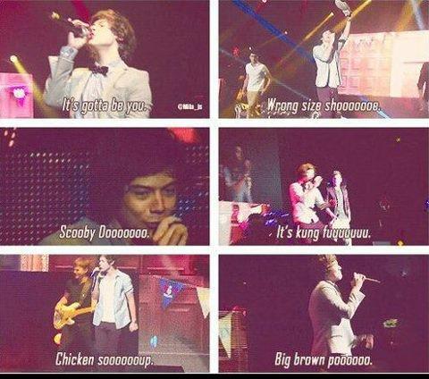 To_The_Moon_96's tweet photo. “@larrysglitter_: HARRYS LYRIC CHANGES TO ITS GOTTA BE YOU KILL ME EVERY TIME😂
#ModestOutAzoffIn http://t.co/Zi8hGGqbmt”😂😂