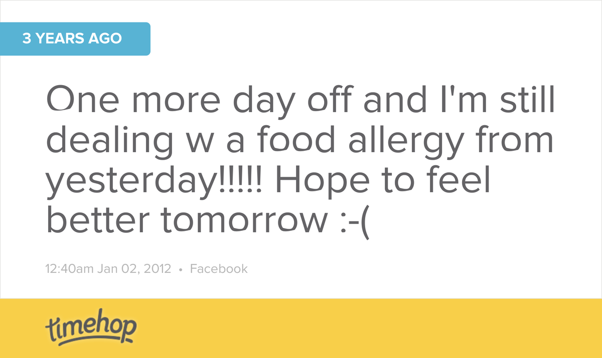 DanniTeller's tweet photo. Exactly 3 years ago today! (via @timehop) http://t.co/VPRoJUf1d5 http://t.co/hihyXzfZUL