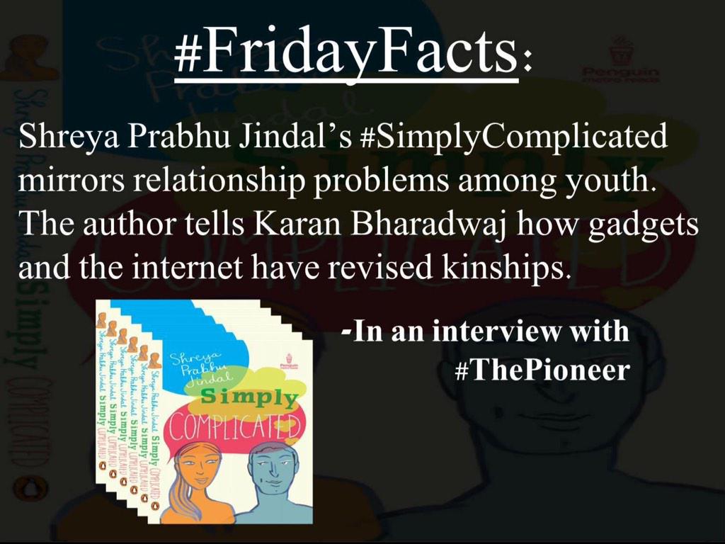 shreyapjindal's tweet photo. #FridayFacts : #ShreyaPrabhuJindal in an #interview with #ThePioneer http://t.co/VPC5LNNAQq