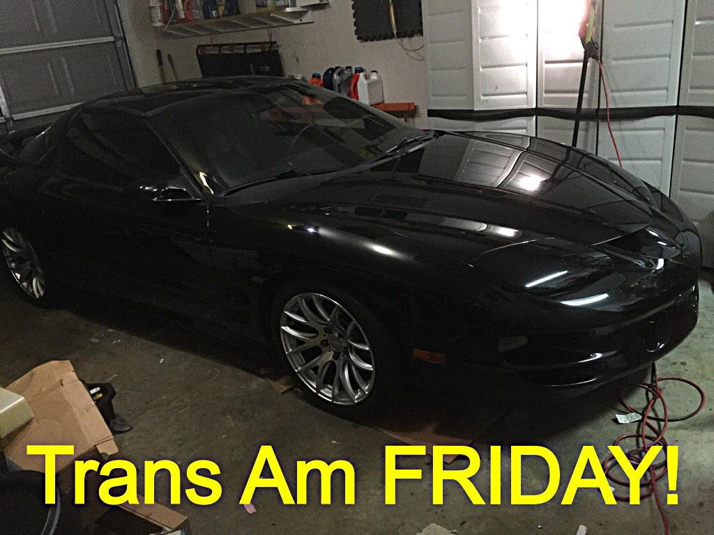 AngryTransAm's tweet photo. Guess what day it is?????
#TransAmFriday! #Go http://t.co/I6yXpCJOBy