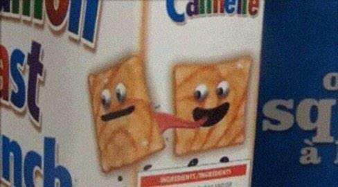 apollokade's tweet photo. smh my cereal out here eating ass and shit http://t.co/YRS3clseoF