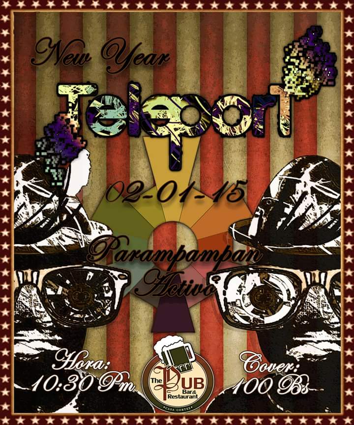 Feliz Año para a todos! El 1er evento de este #2015 es <a href="/teleportbanda/">teleport-banda</a> mañana 2/1