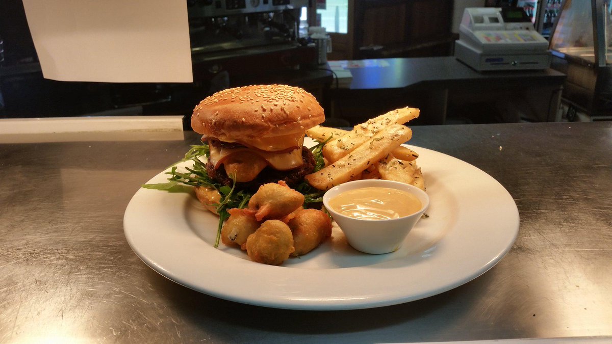 Happy New Year from all at 40's Café. Come in and try our Spice Burger. especially for the new year #hungry #burger