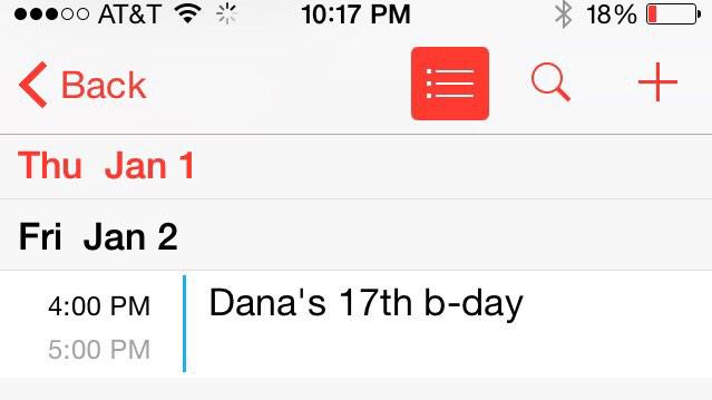 On my calendar! Happy birthday Dana Vaughns ||!    Please follow me! 