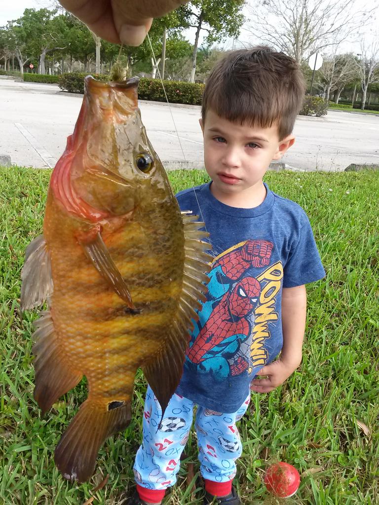 Kia on the fish first day of the year !!!