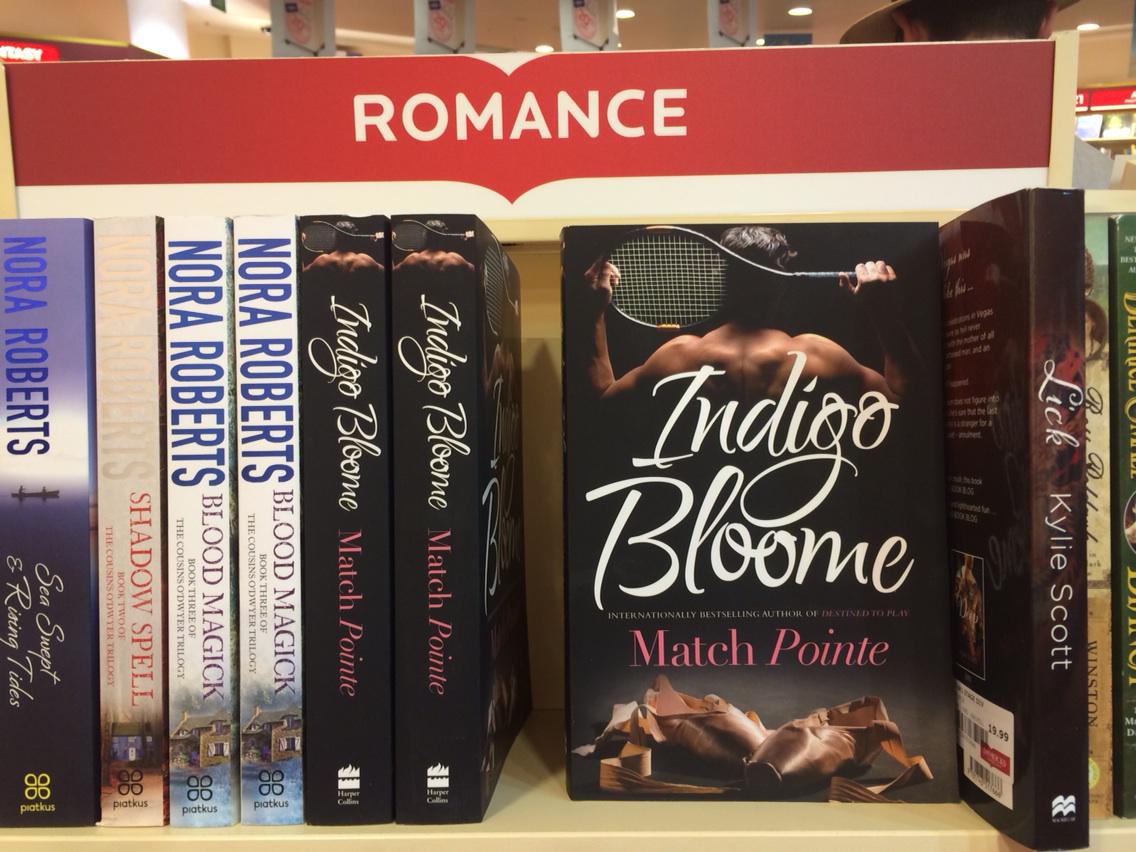 Indigobloome's tweet photo. #Matchpointe @dymocks #spotted http://t.co/LkV7bC6jbd