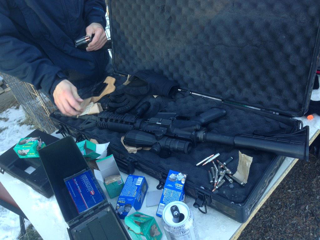 des421's tweet photo. Shooting with the boys in celebration of Falco coming home. I missed you bro 💕☺️ #shooting#ak47#ar15#babe#Oregon http://t.co/sqLAFjKyxX