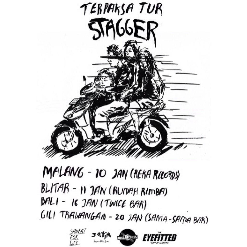 BERSIAP UNTUK RANGKAIAN "Terpaksa Tur" Oleh STAGGER. KOTA KALIAN SIAP?!