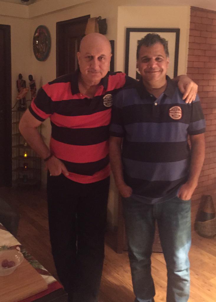 AnupamPKher's tweet image. Happy Birthday to one of the most cheerful, hardworking, magnanimous &amp;amp; a dear friend @rajcheerfull. Long life.:)