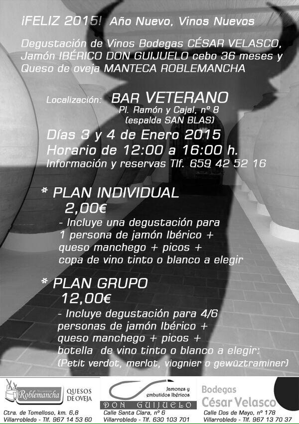 SalaVeterano's tweet photo. ATENTOS!!
Si te gusta el buen vino, queso y jamón este es tu plan.
Solo sábado y domingo en @SalaVeterano http://t.co/kcAt7Xxu3Y