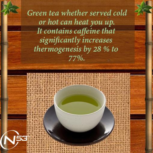 nutrition53's tweet image. Just a green tea fact! #greentea #n53 #thermogenesis