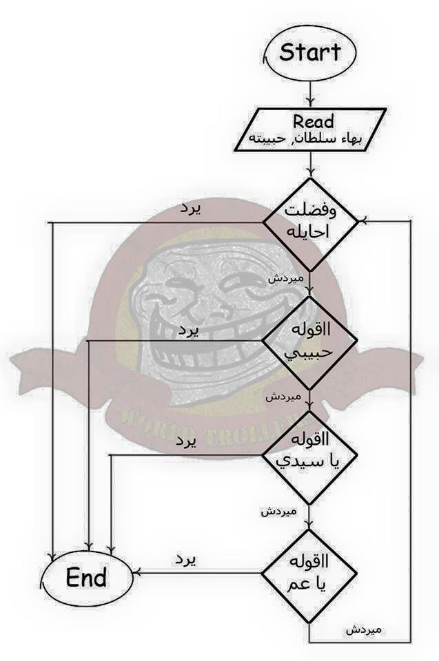 Mahmoud_Saleh94's tweet image. @Madneskes #Flow_chart #Intro_to_CS #بهاء_سلطان Looooool :D