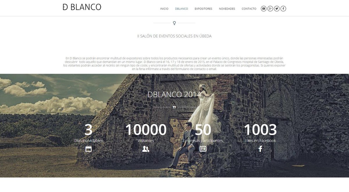 ubedaDblanco's tweet photo. Reestrenamos la WEB, Visítanos y comenta qué te parece.
Retwittea y sabremos mas opiniones.¡GRACIAS!
#úbedadblanco http://t.co/Ak0iWhZXs1