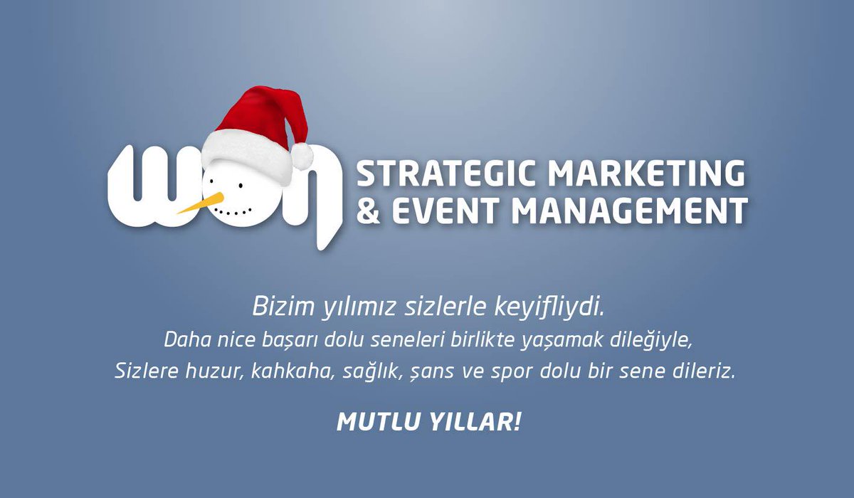 wonofficial's tweet image. İYİ YILLAR!