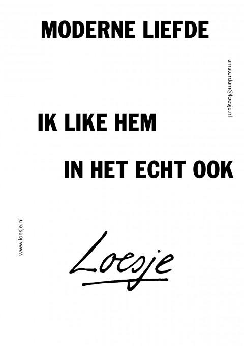 breinfestijn's tweet image. RT @LoesjeNL: **moderne liefde
 ik like hem in het echt ook**
#Loesje