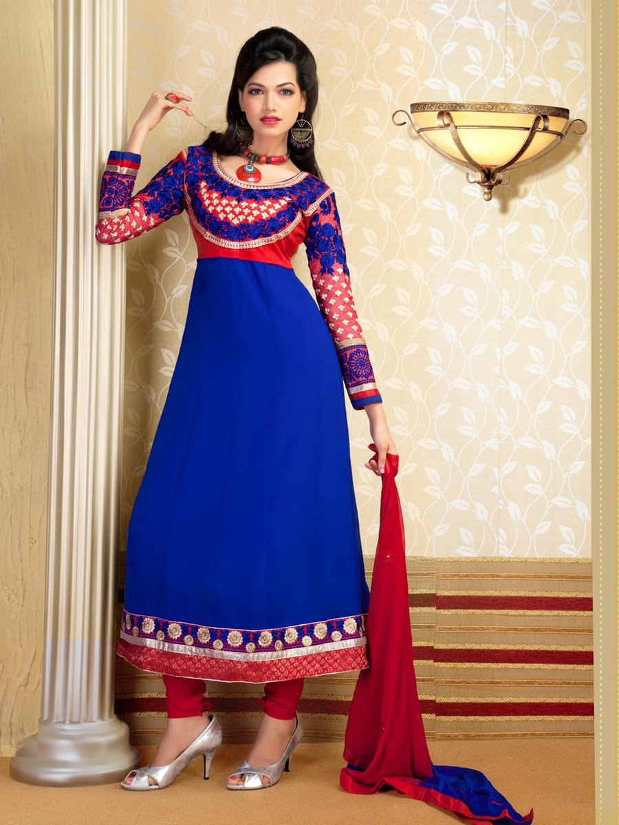 fabdealdotcom's tweet photo. Latest Anarkali Blue #Georgette Party Wear #SalwarSuit
SKU : EKWDR5002RI
For More Info Visit : http://t.co/R7VR2E8OoN http://t.co/eAYpXmEen3
